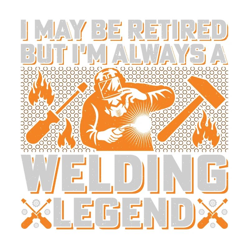 Welding Legend: Flames & Tools Welders