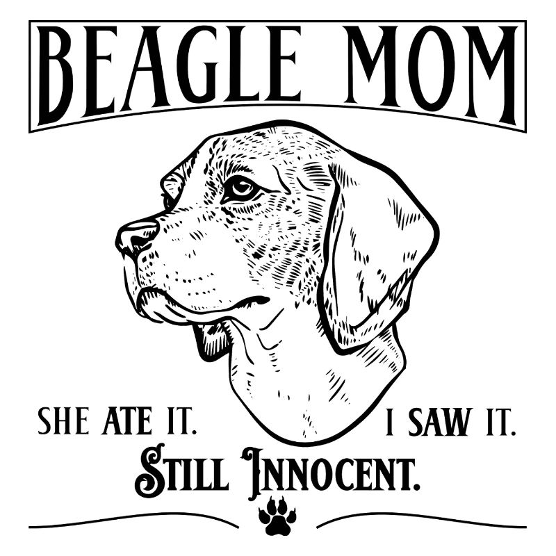 Beagle Mom – She Ate It. Still Innocent.