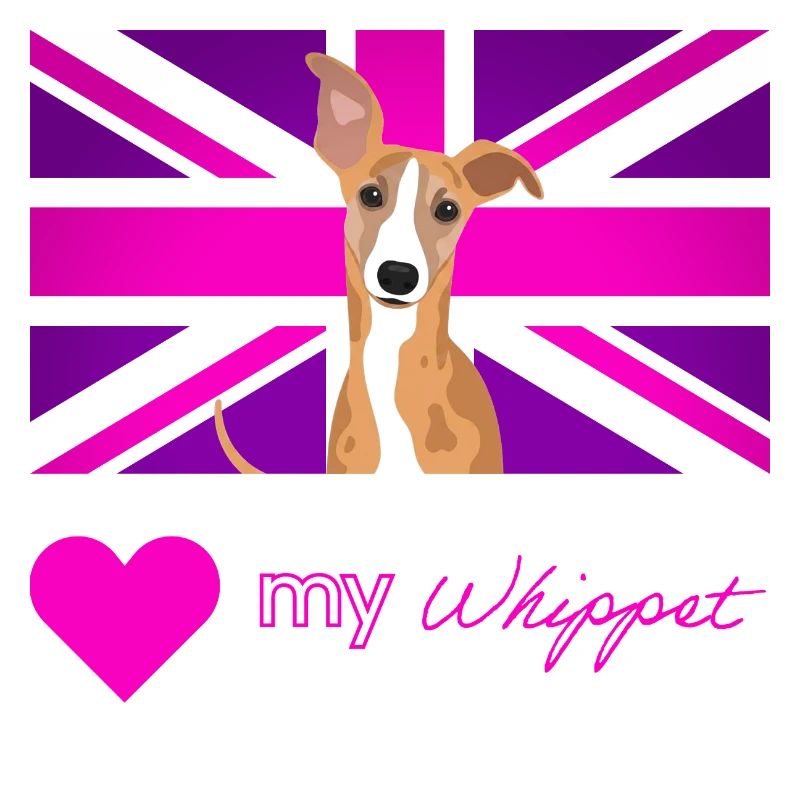 PURPLEWHIPPET (Rosa Text, Lebendig)
