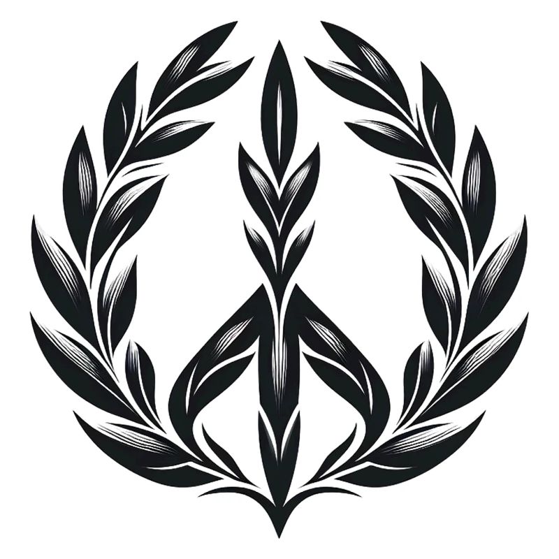 Laurel Wreath Peace