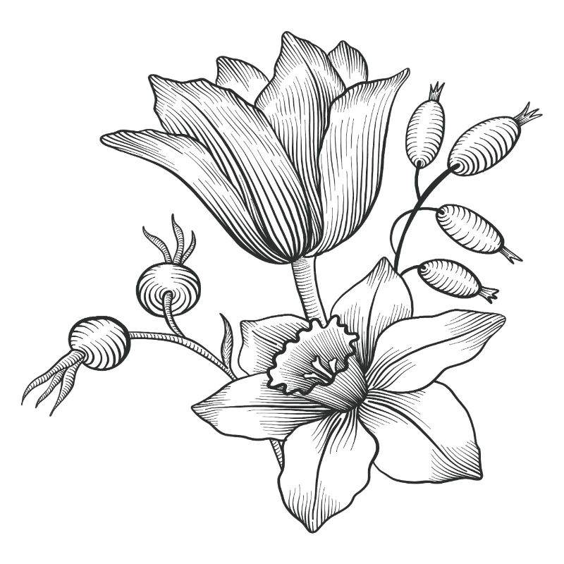 Vrille de fleur