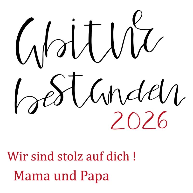 Abitur bestanden