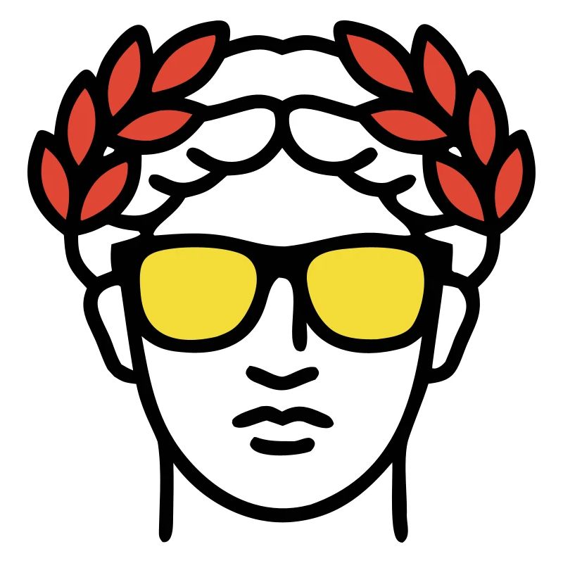 Römische Statue Sonnenbrille Antike Kunst