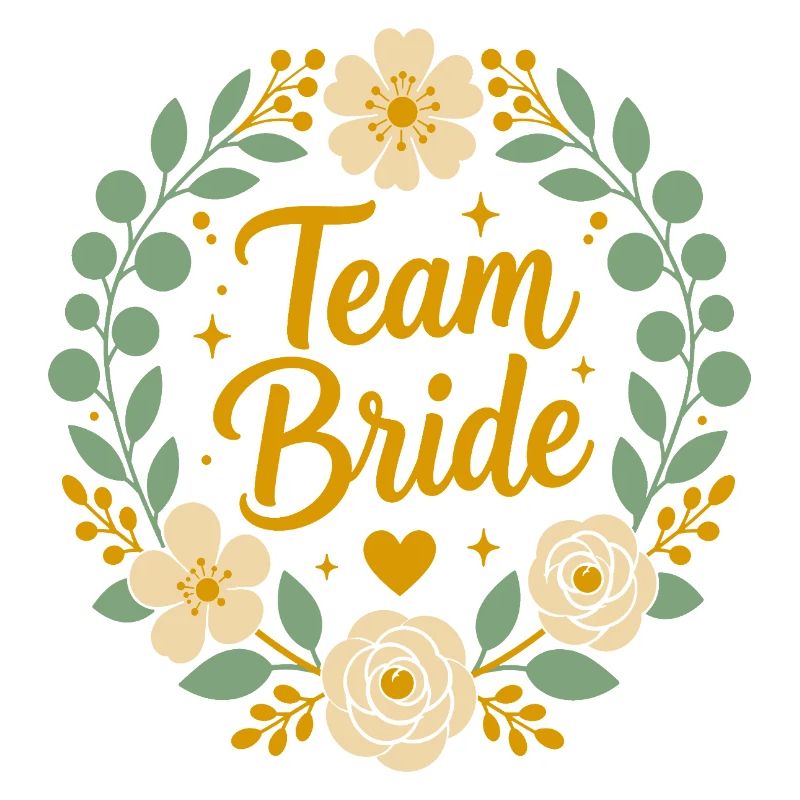 Team-Braut Blumen-Boho-Hochzeit