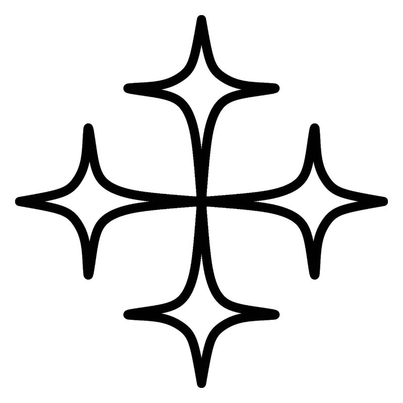 Sternkreuz-Design