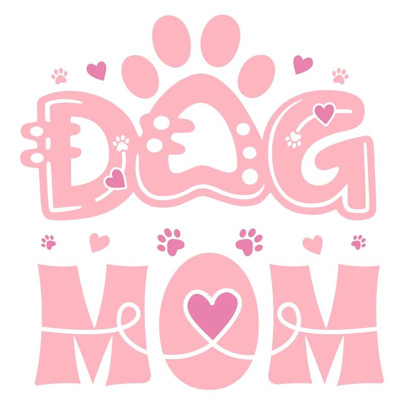 Minimales DOG-MOM-Monogramm