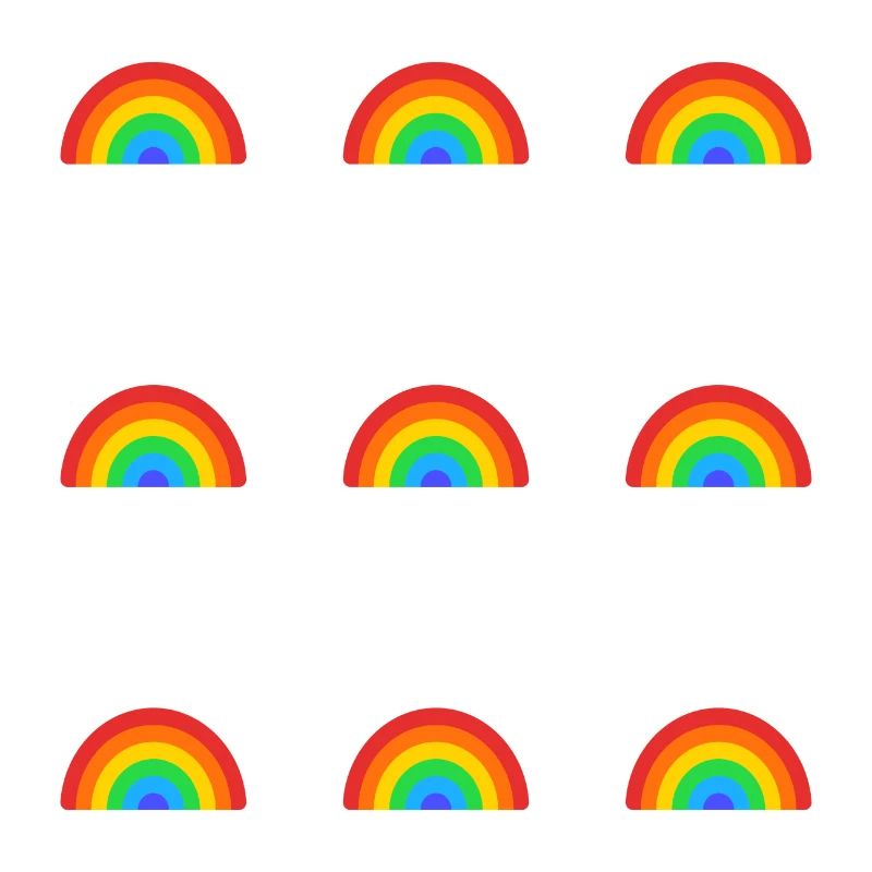 Rainbow Pattern - Happy Pride
