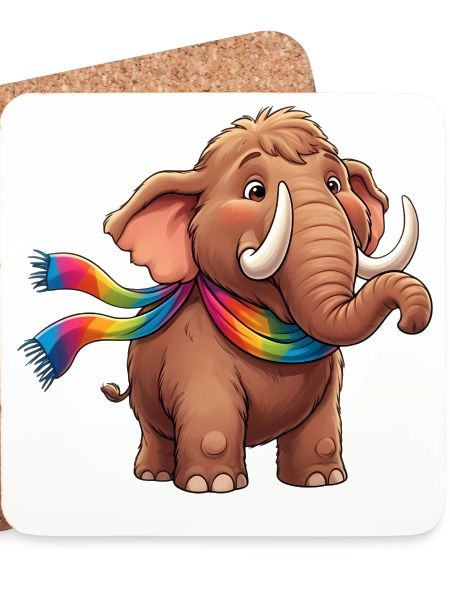 Regenbogenelefant Schal Design