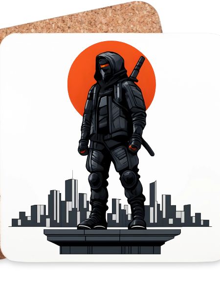 Ninja im Neonmond