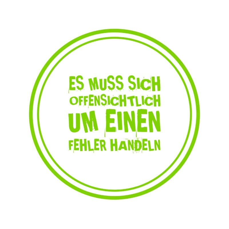 offenkundiger Fehler