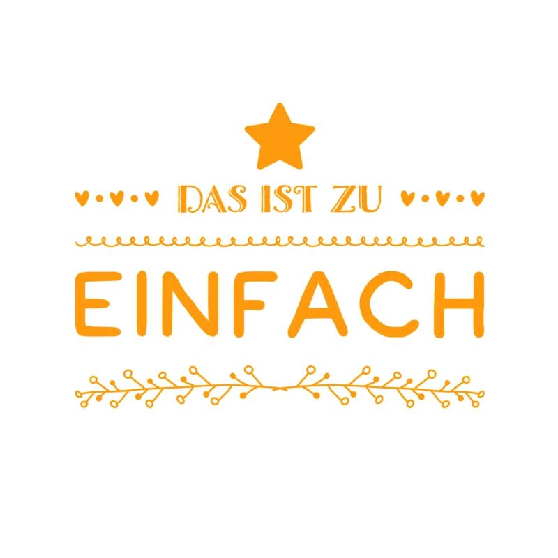 das war nicht schwer genug