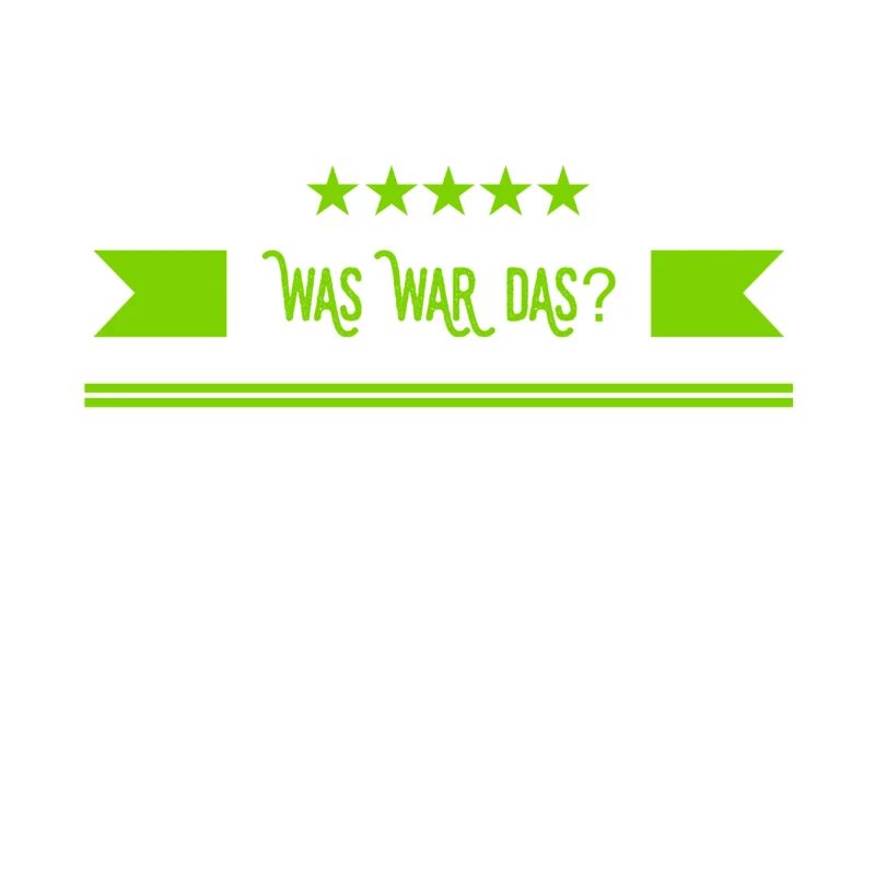 was war das denn?