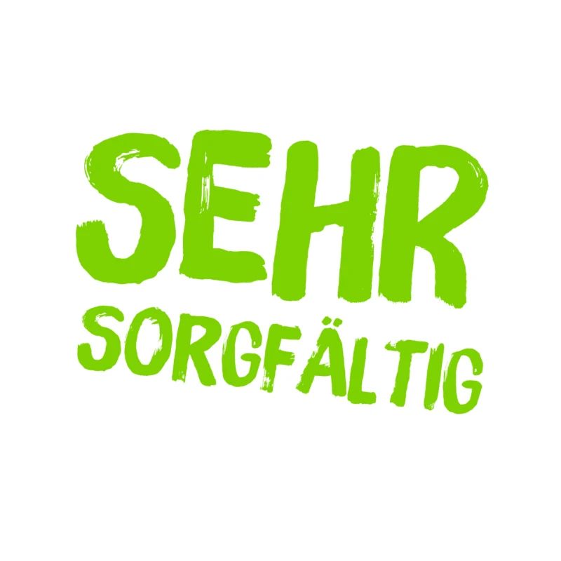ich mag Sorgfalt