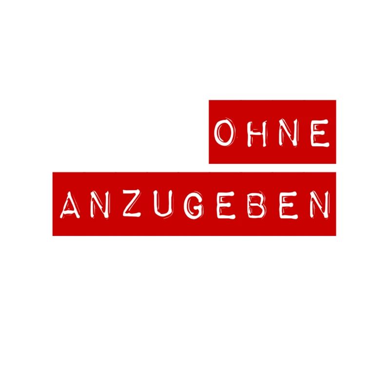 ich bin bescheiden