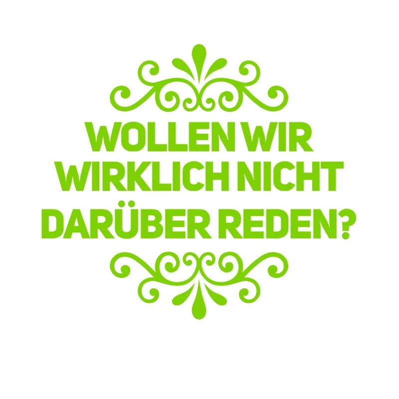 wer will reden?