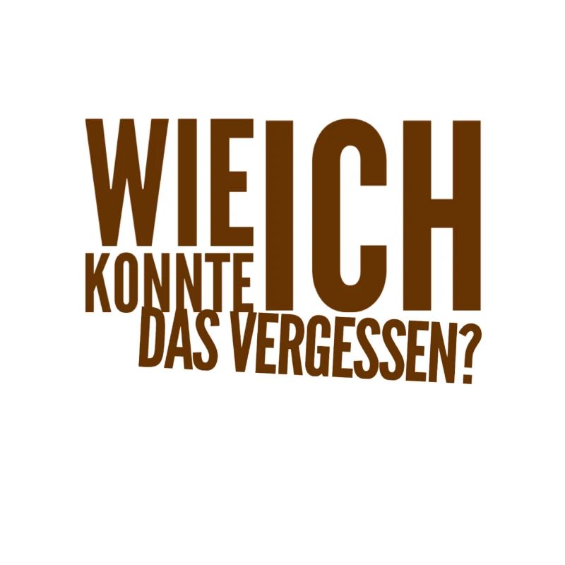 ich bin so verwirrt