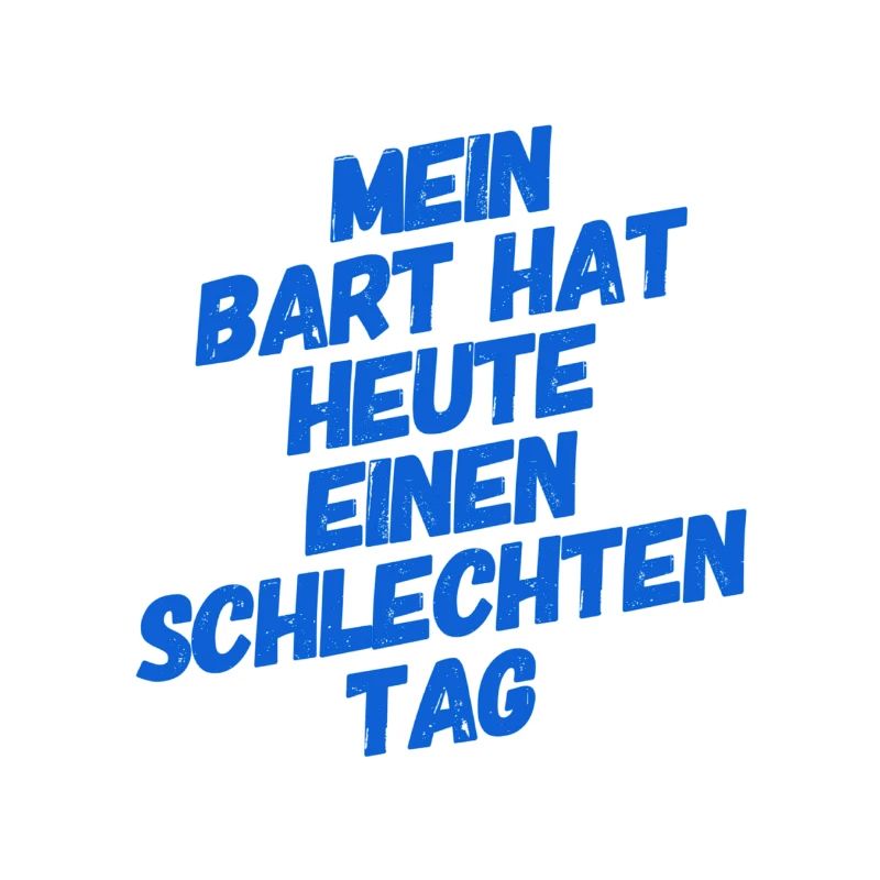mein Bart ist wild