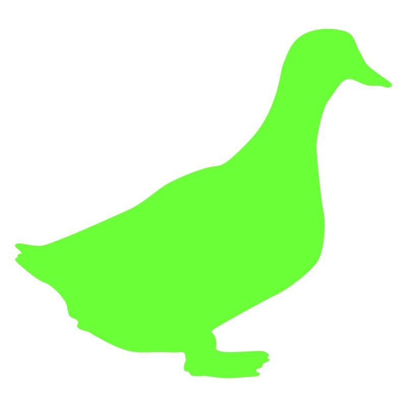 Gans Tier Silhouette