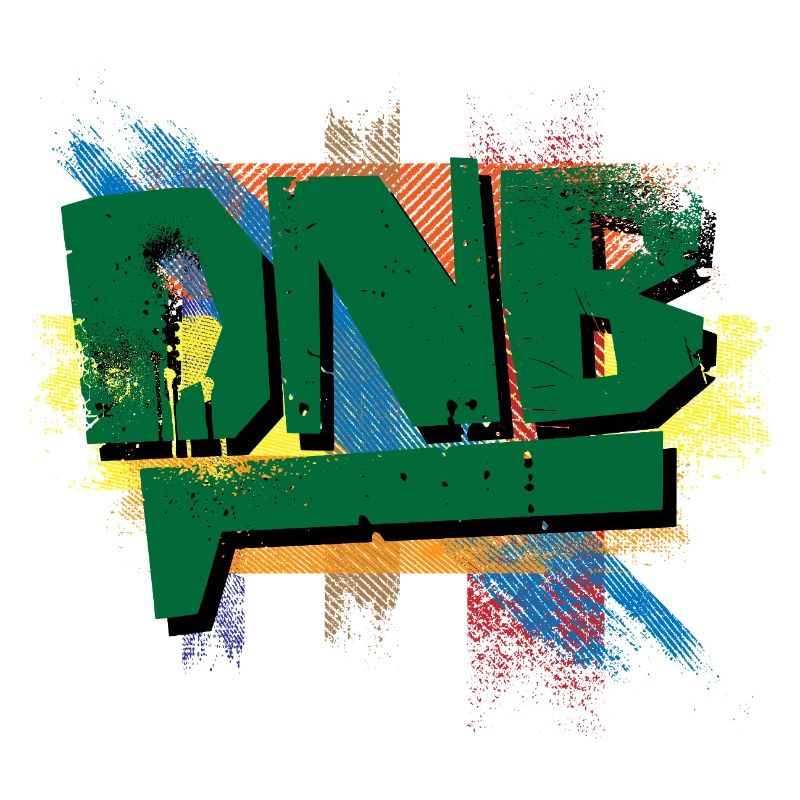 DNB-Graffiti-Ausbruch