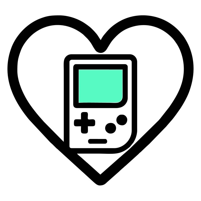 Retro Heart – Console portable rétro