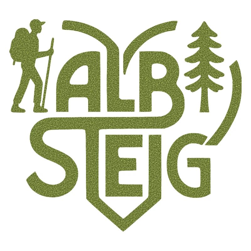 Albsteig Herz Waldpfad 