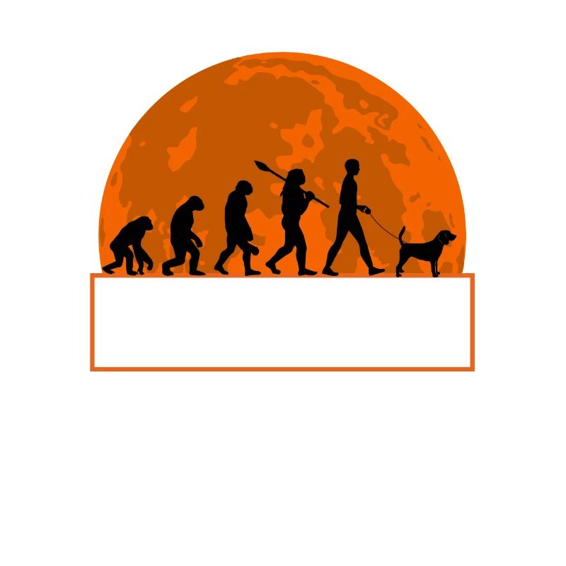 Beagle Shirt, Funny Human Evolution Gift
