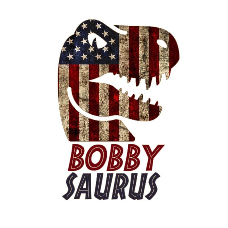 Patriotic Bobby Dinosaur Bobbysaurus