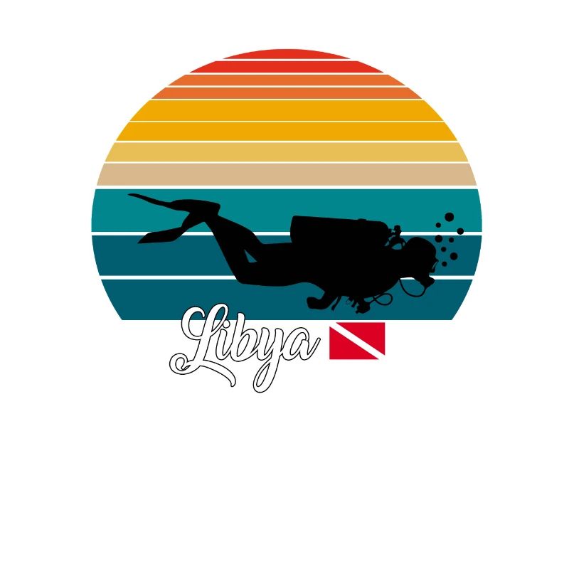 Libya Scuba Diving Gift