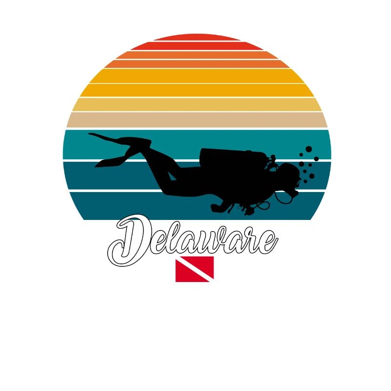 Delaware Scuba Diving Gift