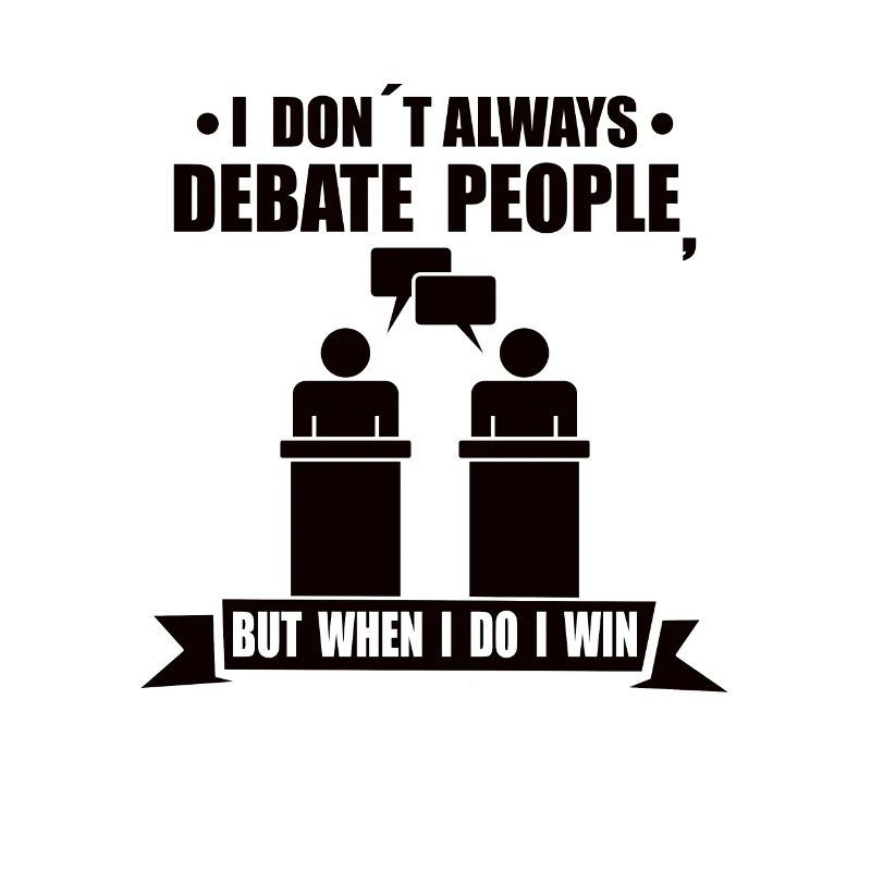 Debatte Rede Debattierer Redner Geschenkidee