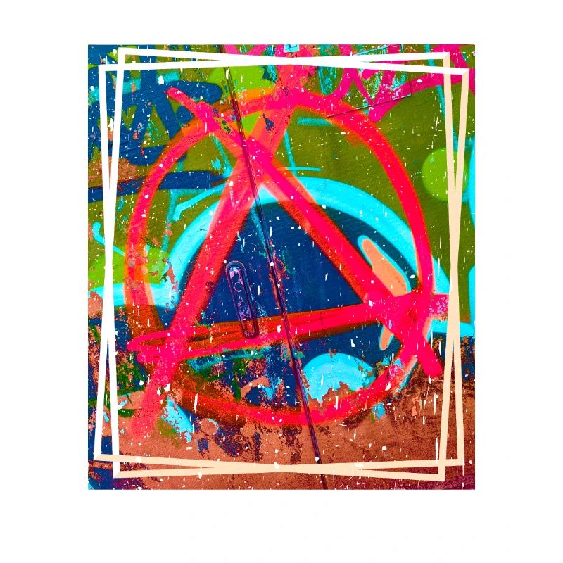 Anarchy Graffiti Bunt