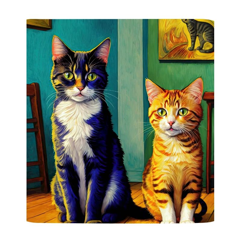Surréaliste Impressionniste Chat Impressionnisme Chats Ar