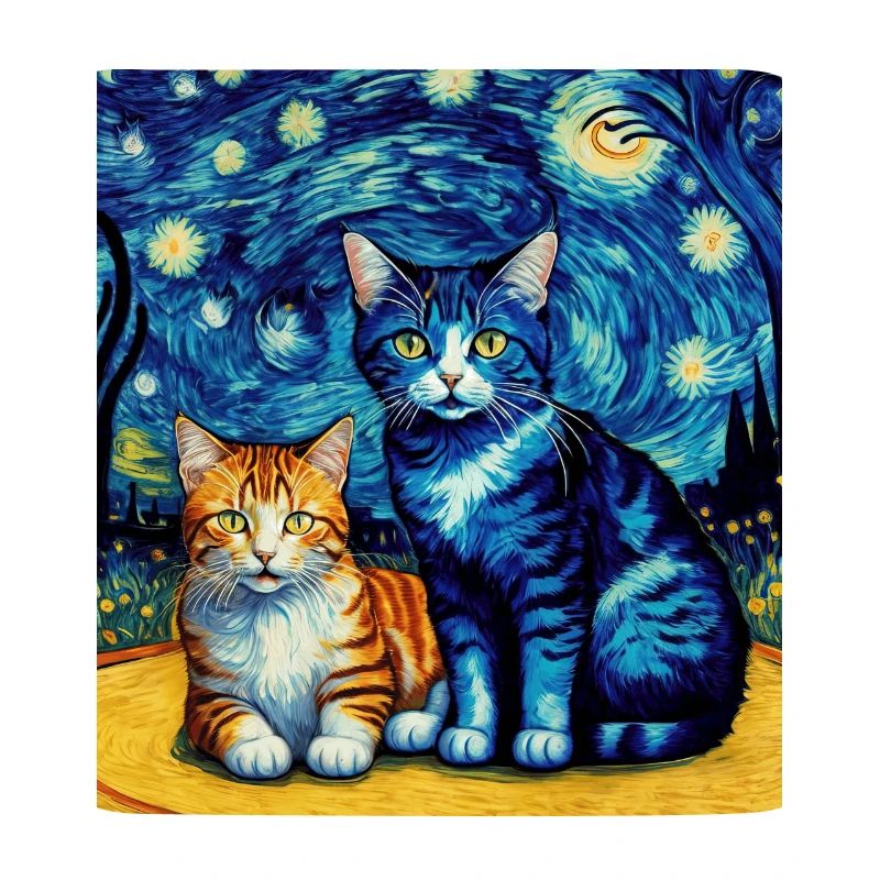 Surréaliste Impressionniste Chat Impressionnisme Chats Ar