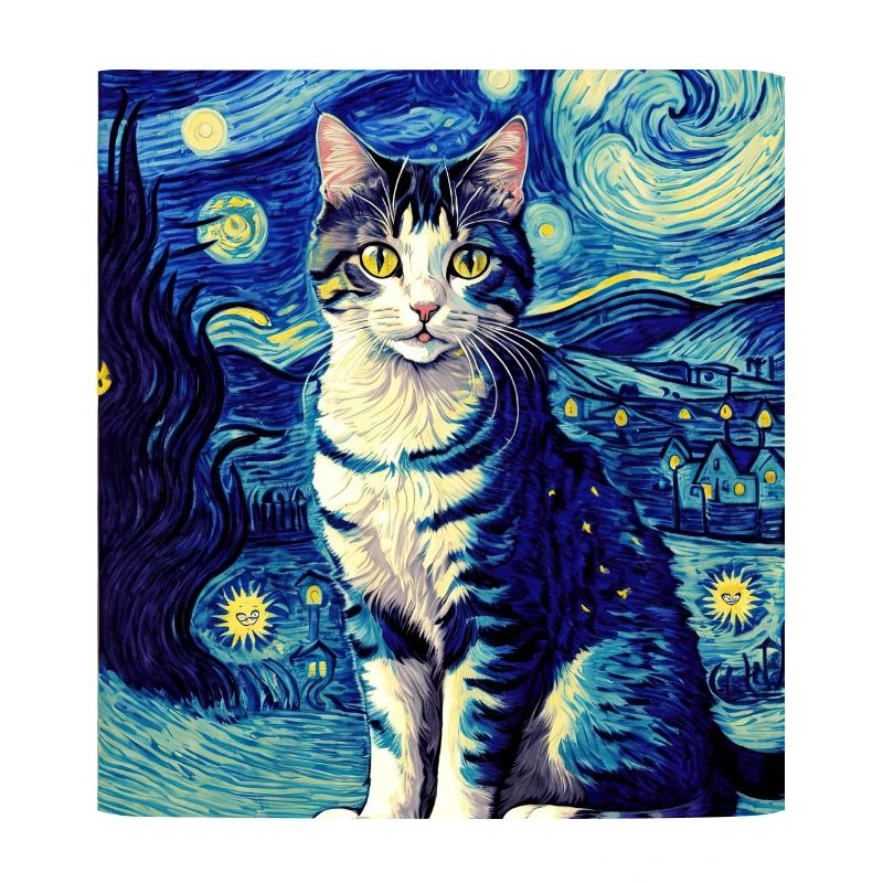 Surreal Impressionistic Cat Impressionism Cats Ar