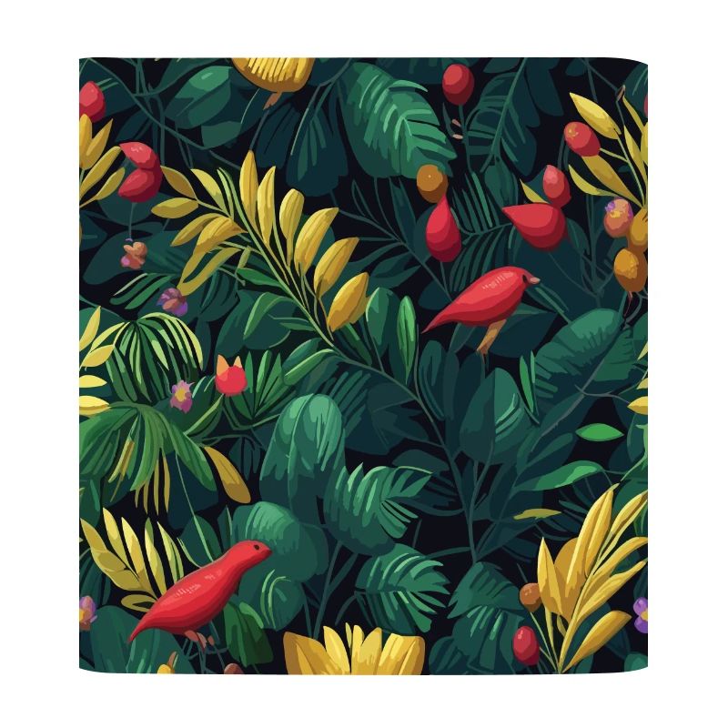 Jungle Pattern Tropical Pattern Rainforest Flowers