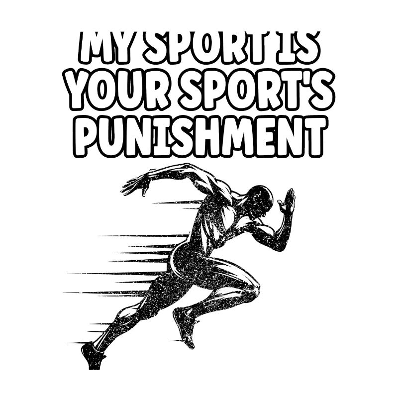 Bahnläufer Sprinter Sprint 100m Sprinter