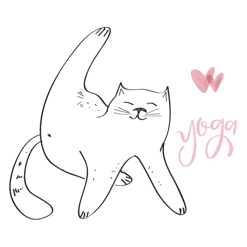 Yoga cat