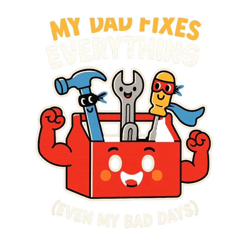Father's Day Gift My Dad Fixes Everything Tool