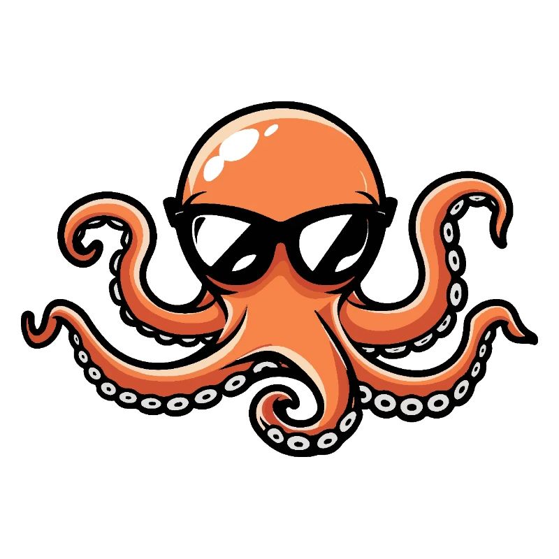 Octopus Cool Comic