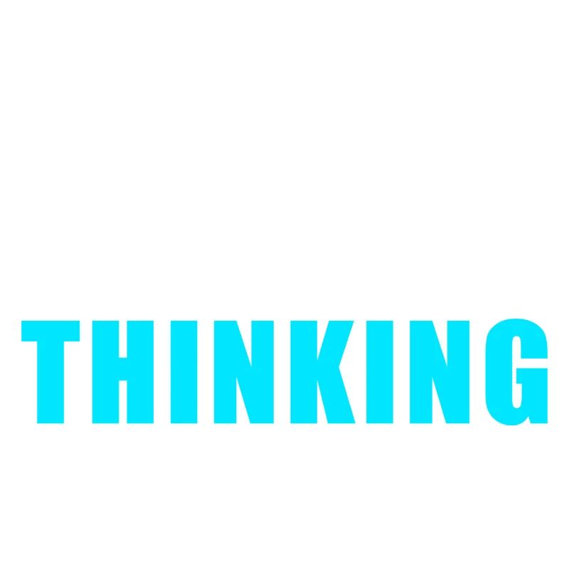 Always Thinking – Minimalistisches Overthinking Sh