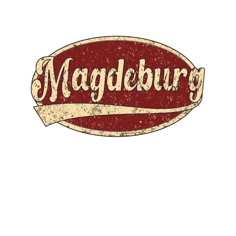 Magdeburg Retro Tshirt Geschenk