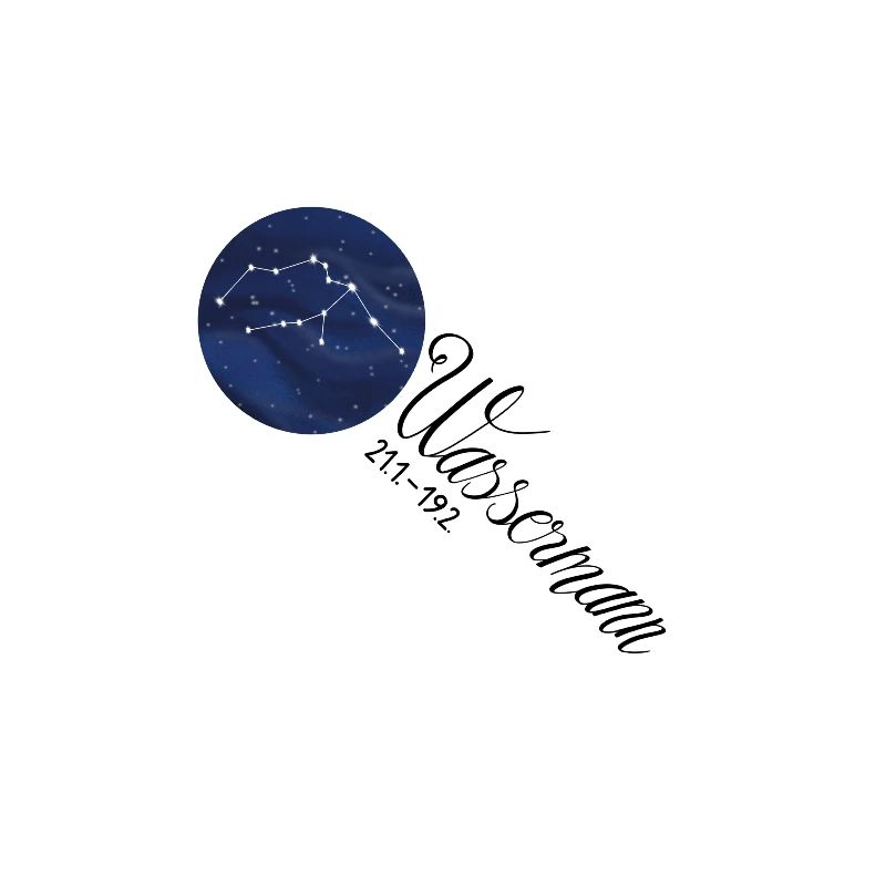 Sternzeichen Wassermann Tierkreiszeichen Astrologi