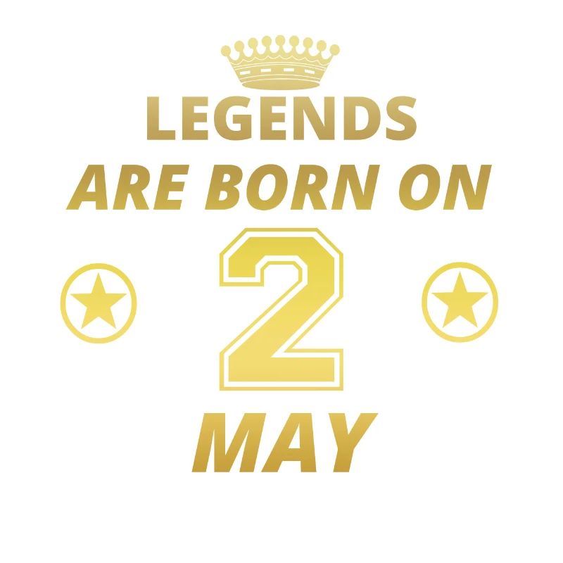 legends born geschenk geburtstag MAY 2