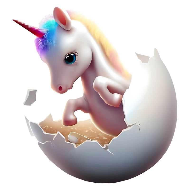 Unicorn from the egg