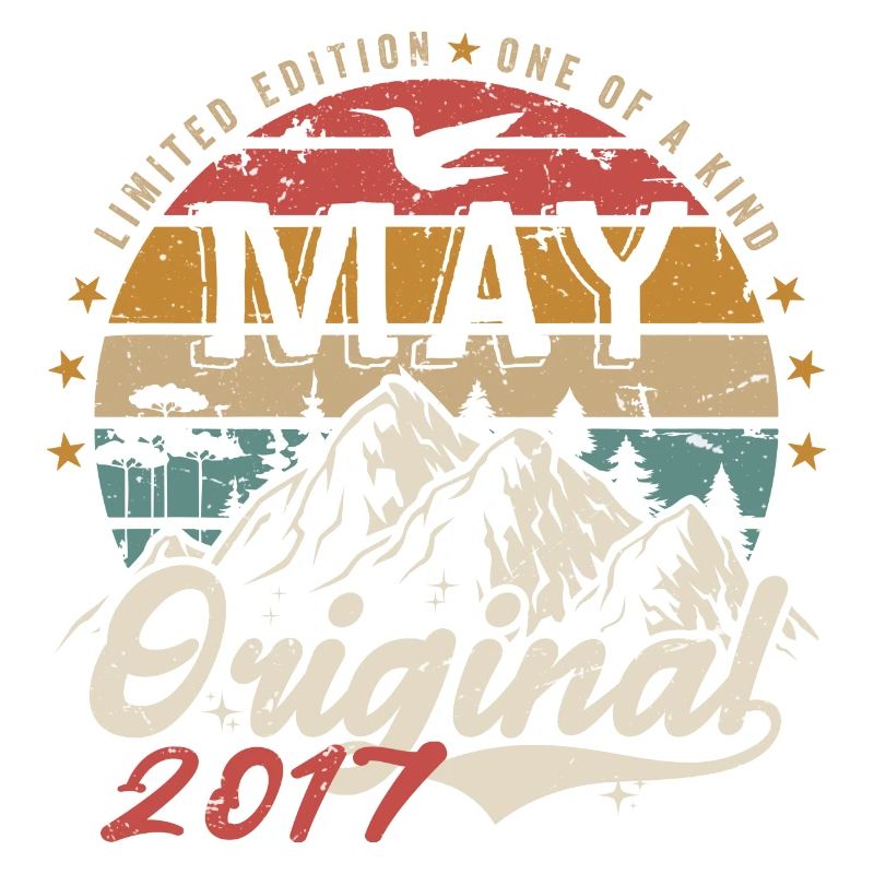 May 2017 Birthday Gift May 2017 Original