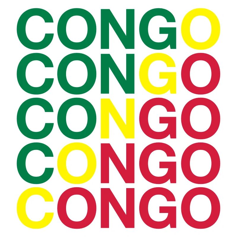 CONGO Flagge Kongo