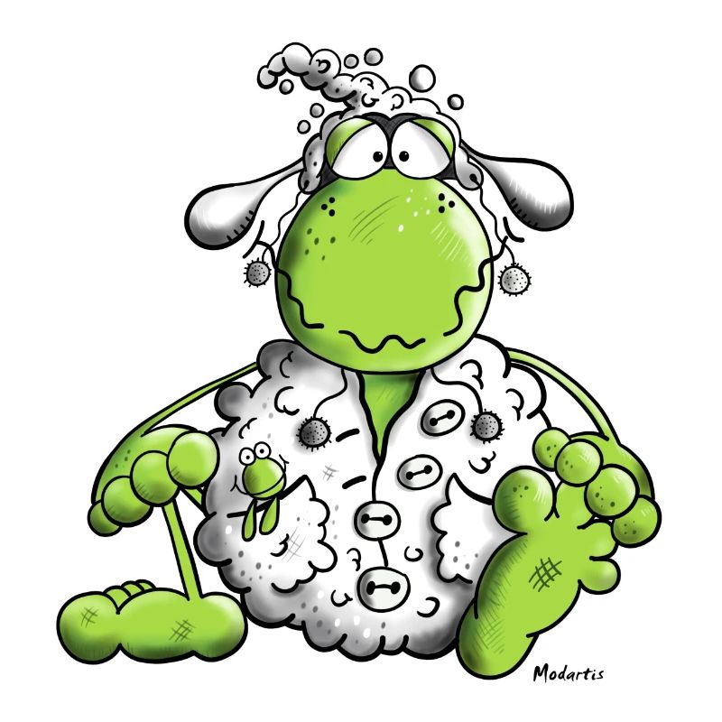 Frosch im Schaffell