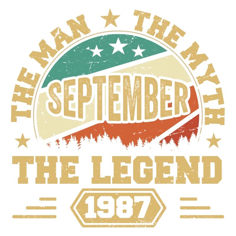 Legendary since September 1987 Retro 1987 September