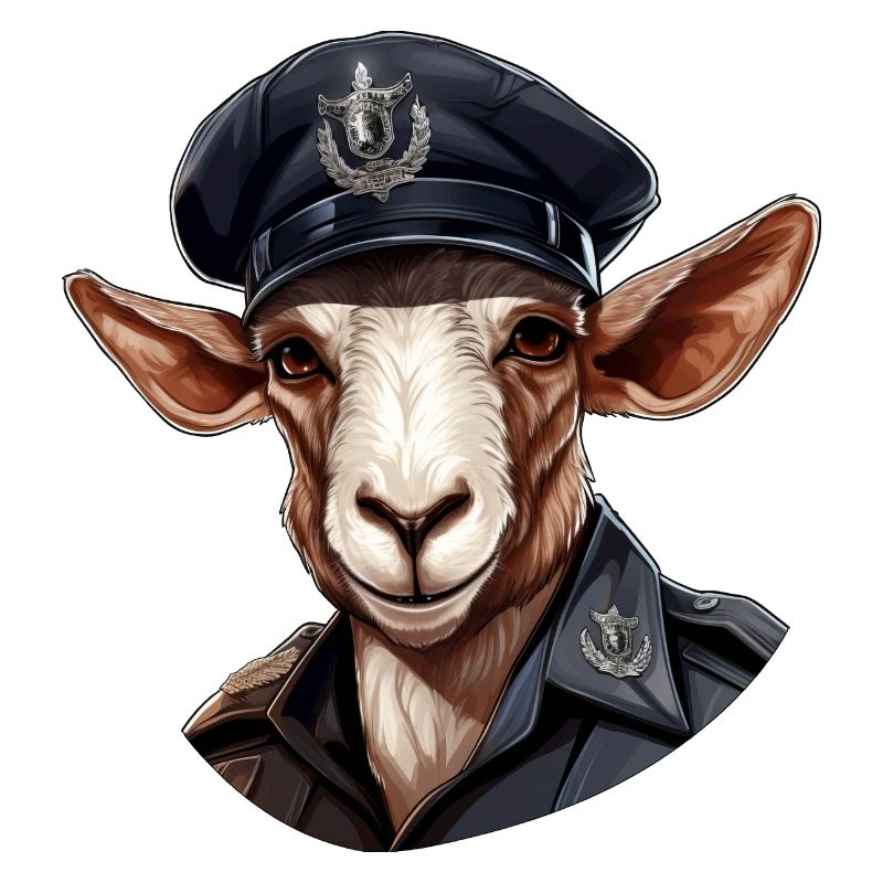 Ziegen Polizei
