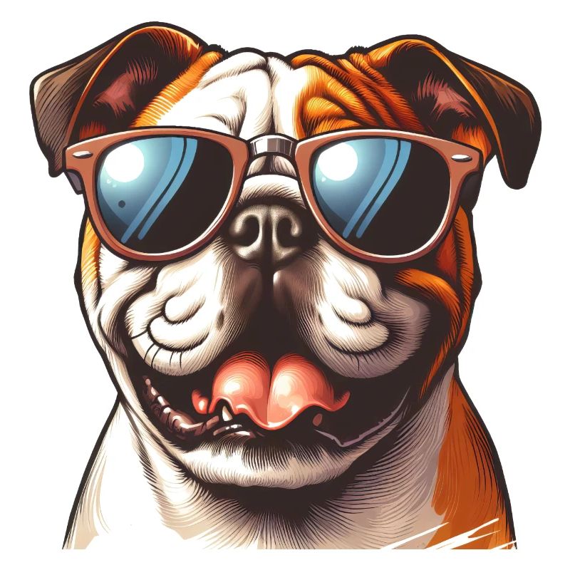 Bouledogue mignon Le modèle